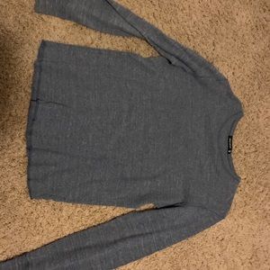 washed out blue long sleeve